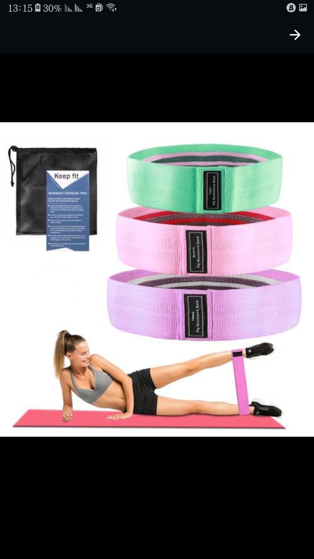 Speed Resistance Bands Set